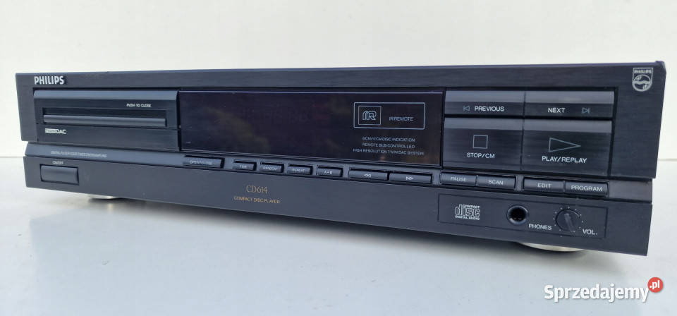 Philips CD 614 player odtwarzacz CD614 Międzychód
