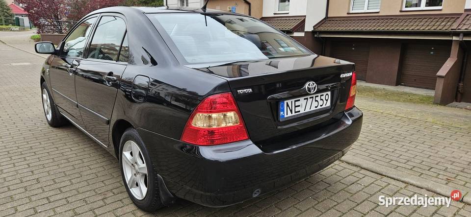 Toyota Corolla E 12 2004r 14 VVTI benzgaz aluminiowe felgi