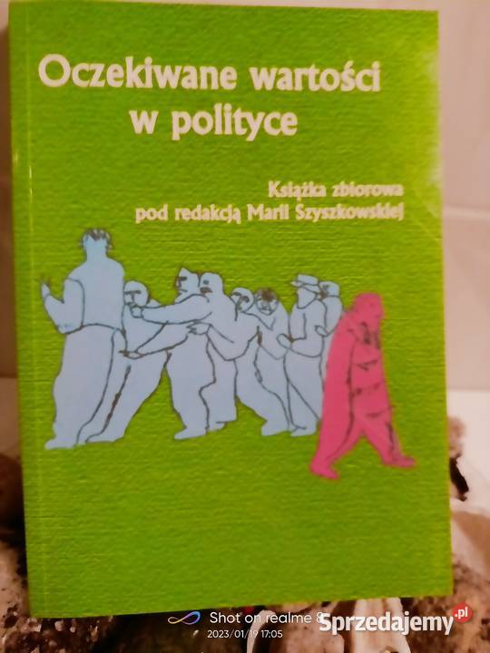 Oczekiwane wartości Szyszkowska książki sprzedam