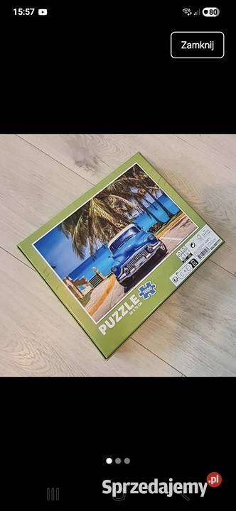 Puzzle Auto 1000 sztuk Nowe