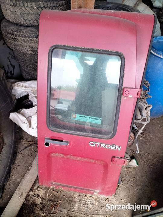 CITROEN C15 DRZWI TYŁ PRAWE LEWE SZYBA TYŁ TYLNA Kamień-Kolonia sprzedam