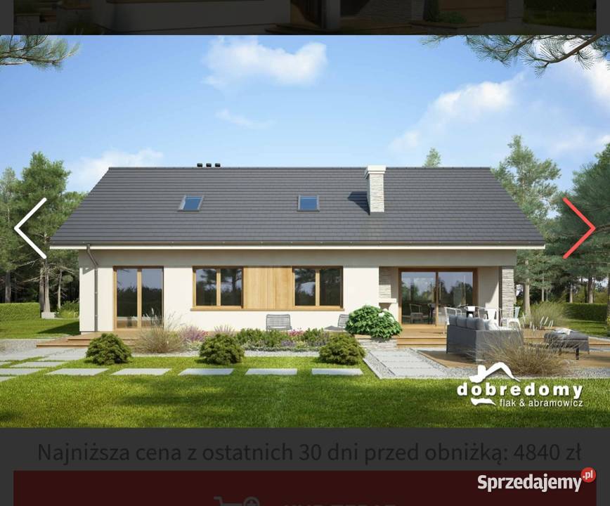 Projekt domu Kalina II domy Bytów