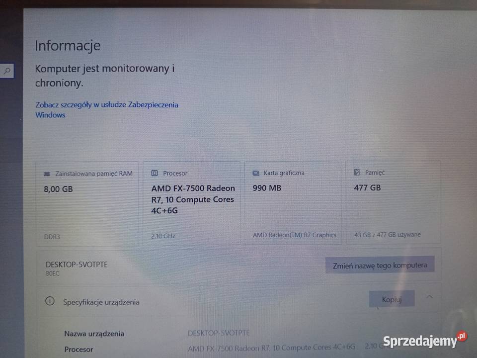 Laptop Lenovo 156 Nowy dysk SSD kujawsko-pomorskie Inowrocław sprzedam