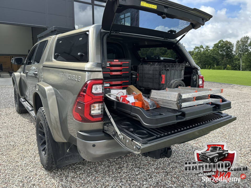 Zabudowa Hilux oryginalny HARDTOP Toyoty Szyby Pasłęk