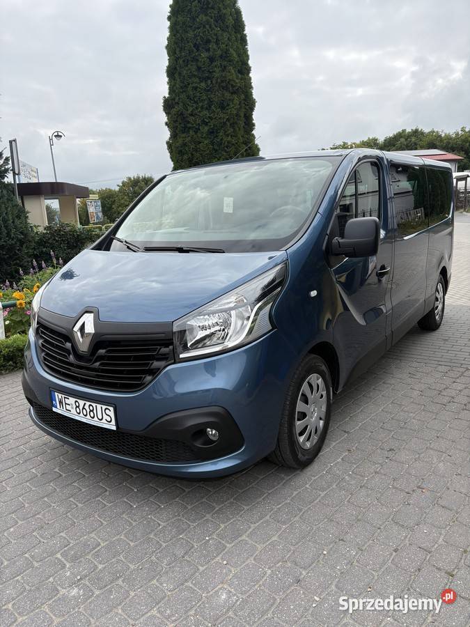 RENAULT TRAFIC 16 dCi 121 2018 8 OSÓB 6 BIEGÓW tempomat Dolna Grupa