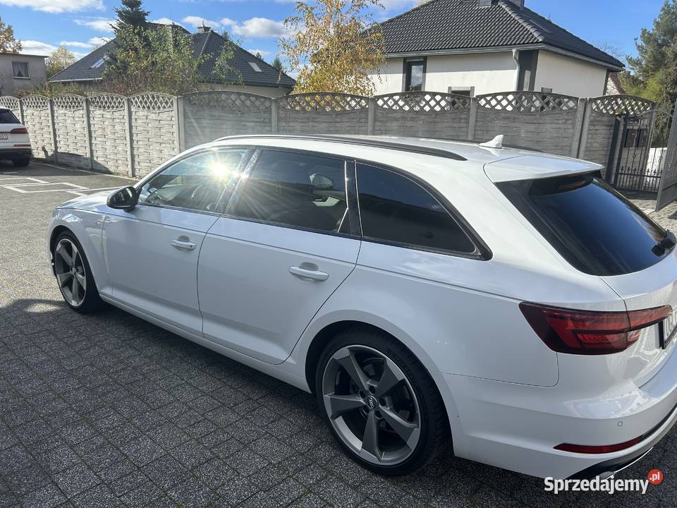 Audi A4 B9 Sline skórzana tapicerka opolskie Głubczyce