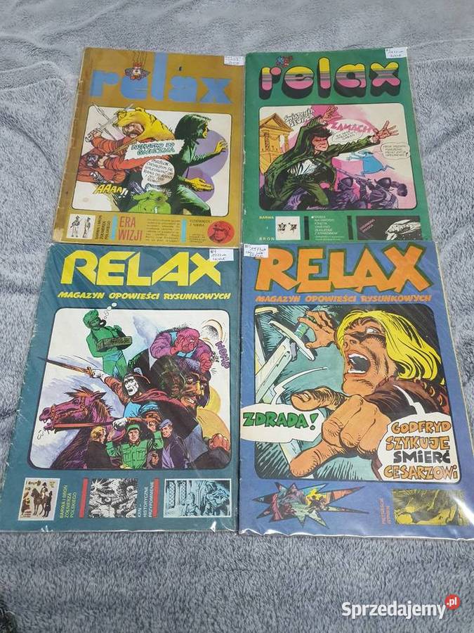 Magazyn Opowieści Rysunkowych Relax zestaw 30 Rok wydania 1976 Gdynia