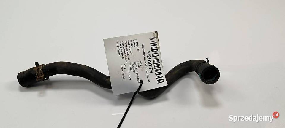 PRZEWÓD UKŁADU CHŁODZENIA FORD TRANSIT CUSTOM kujawsko-pomorskie Lipno