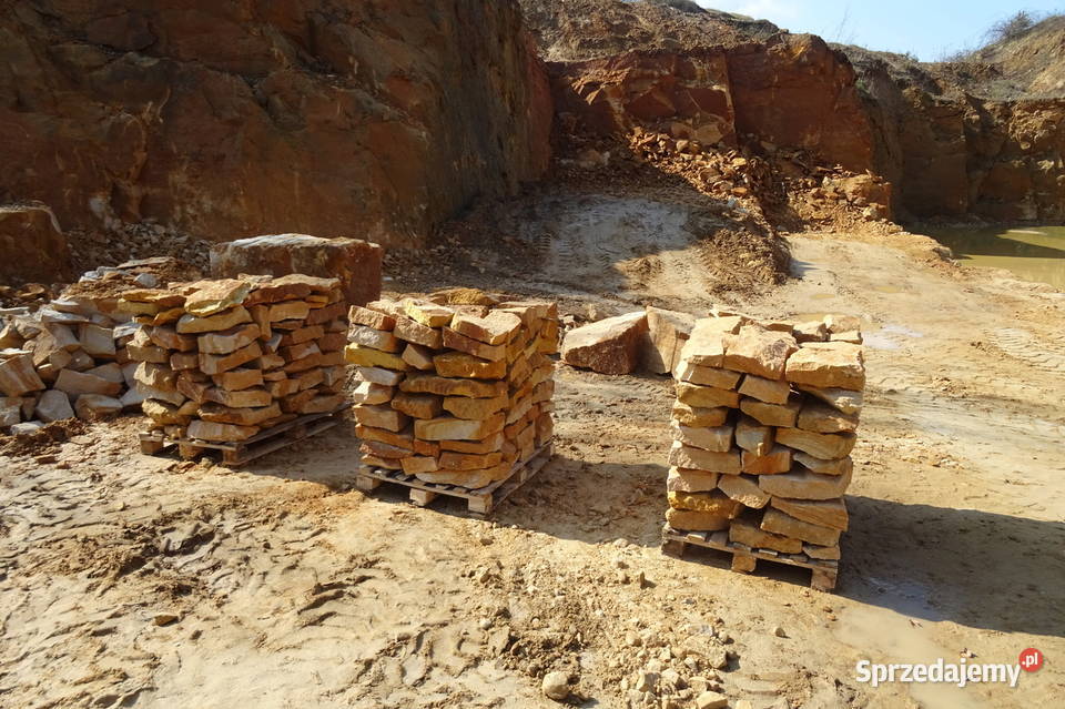 Płaski kamień ogrodowy na murki skalniak murowy sprzedam