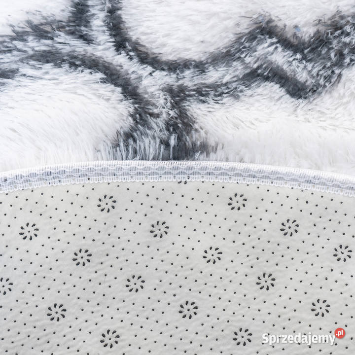 Dywan okrągły do salonu shaggy DECOR Opole