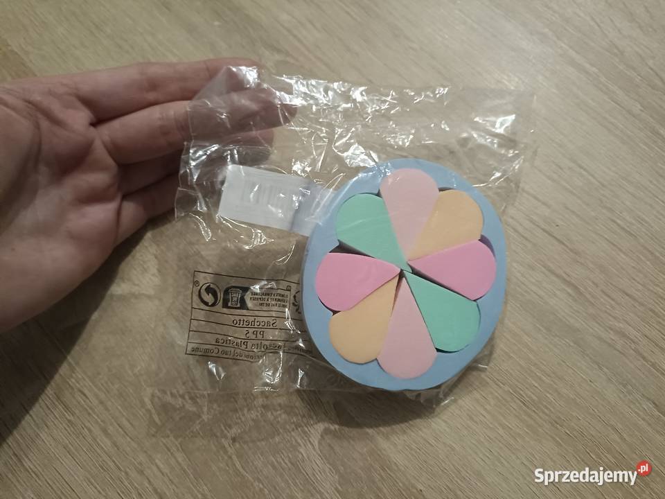 Wielokolorowe gąbki do makijażu w kształcie Dla kobiet pomorskie Kwidzyn sprzedam