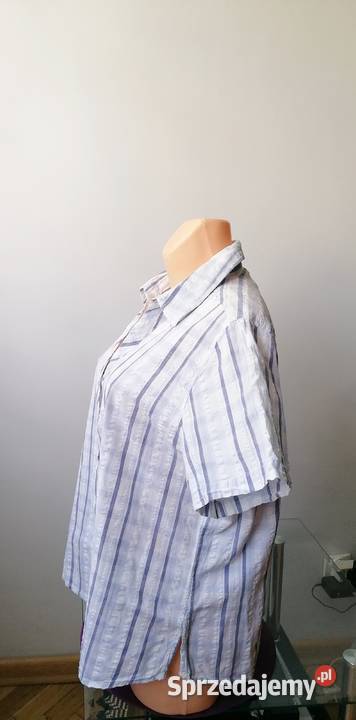 KOSZULA DAMSKA CASUAL W PASY RUK 22EUR 4850 Łódź