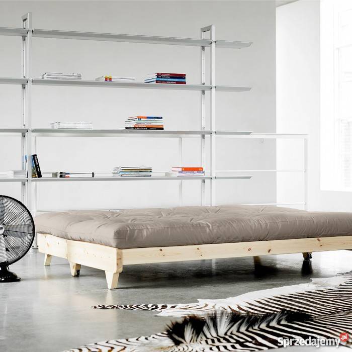 Rozkładana sofa Karup Fresh w kolorze naturalnym Warszawa
