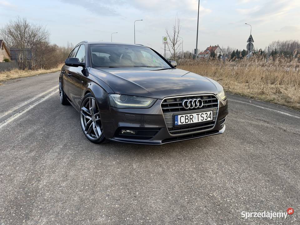 Audi A4 B8 sline quattro 2013 lift 20 tfsi 224 nawigacja Elbląg