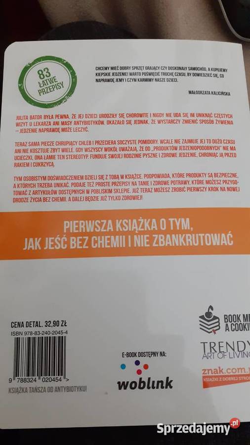 Zamień chemie na jedzenie Poradniki, albumy i reportaże zachodniopomorskie Szczecin