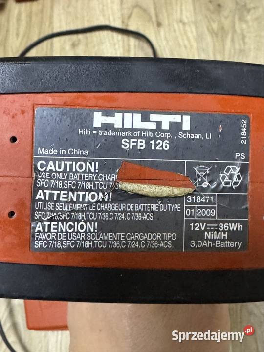 Wkrętarka aku Hilti Człuchów