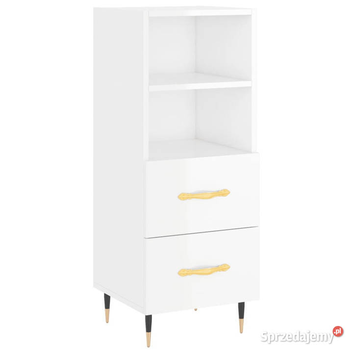 Szafka biała połysk 345x34x90 materiał Warszawa