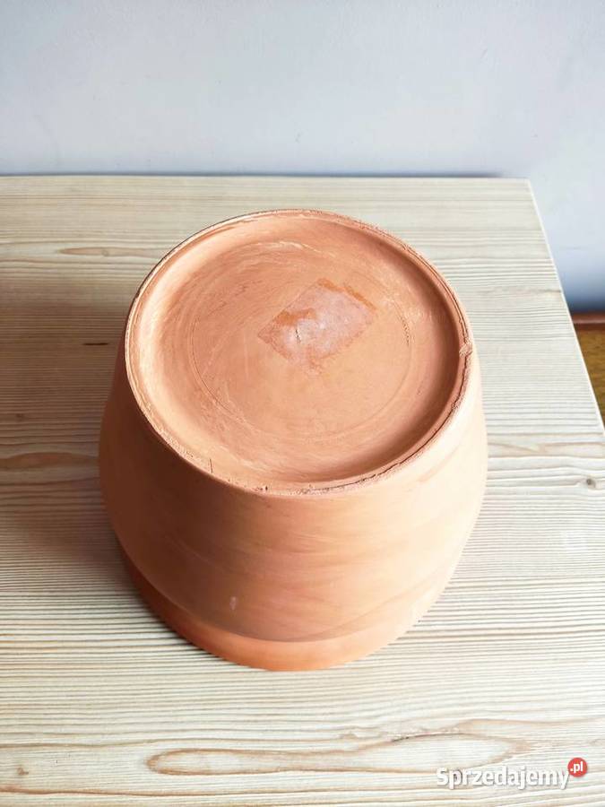 Donica doniczka terakota fi 245 Nowa Donice ogrodowe Głuchołazy