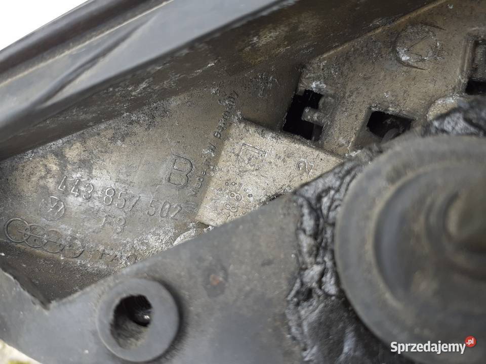 Lusterko prawe 443857502 Audi 100 200 5000 lusterka zewnętrzne Tychy