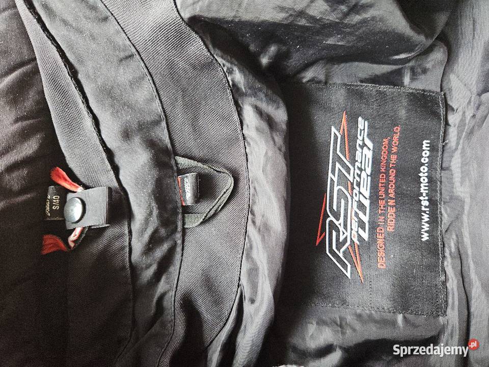 KURTKA RST SPECTRE BLACK S Tekstylna czarna Konstancin-Jeziorna