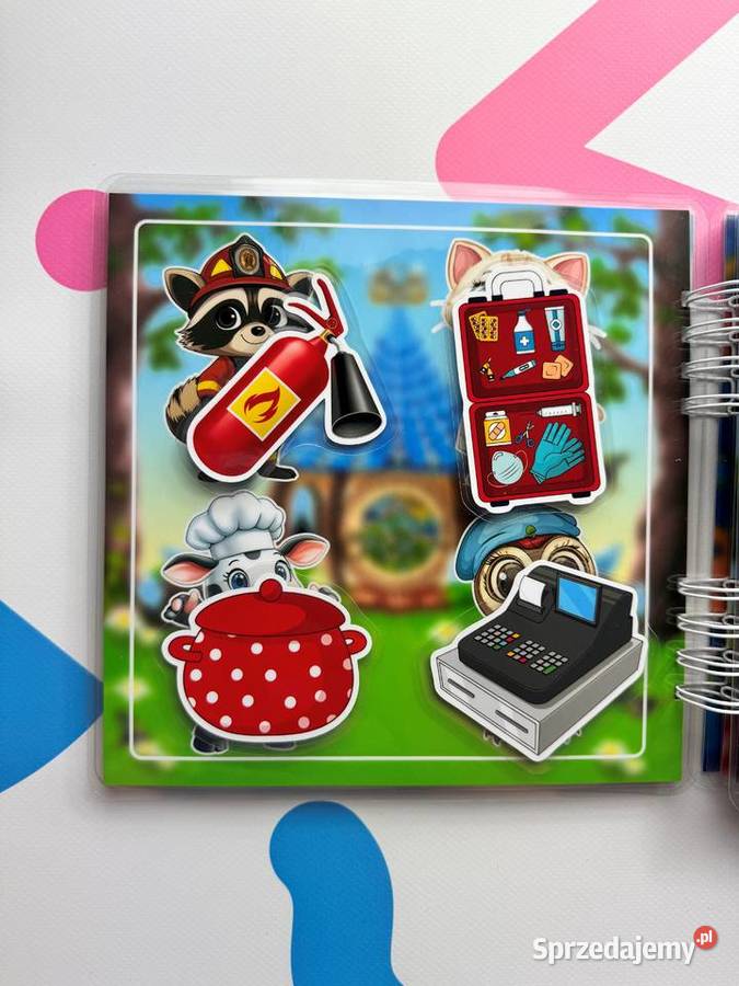 Gra edukacyjna na rzepy Bajkowy świat przygód 3 lata+ mazowieckie