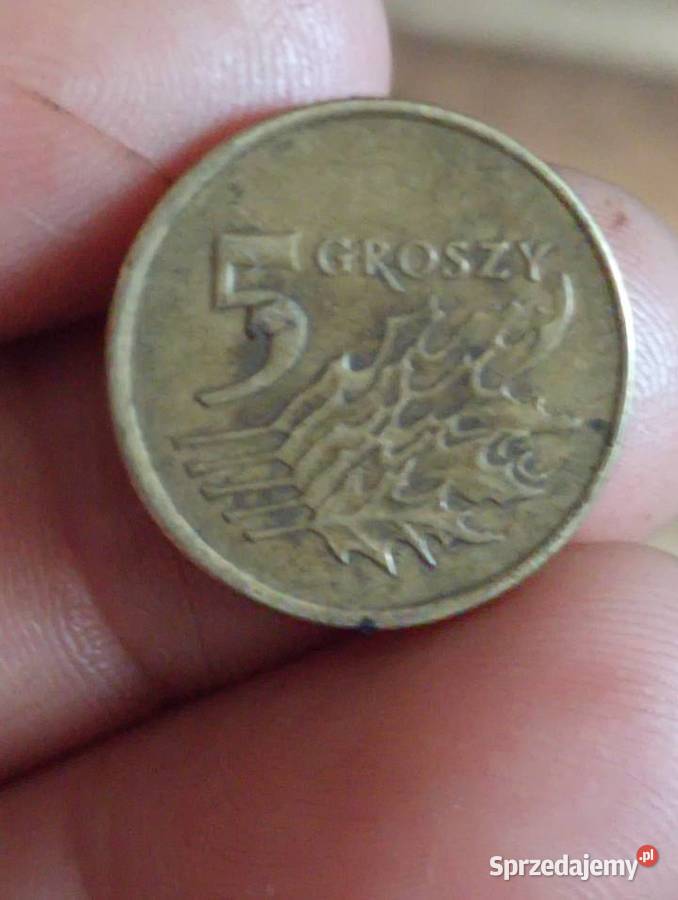 Sprzedam monete 5 groszy 1999 r