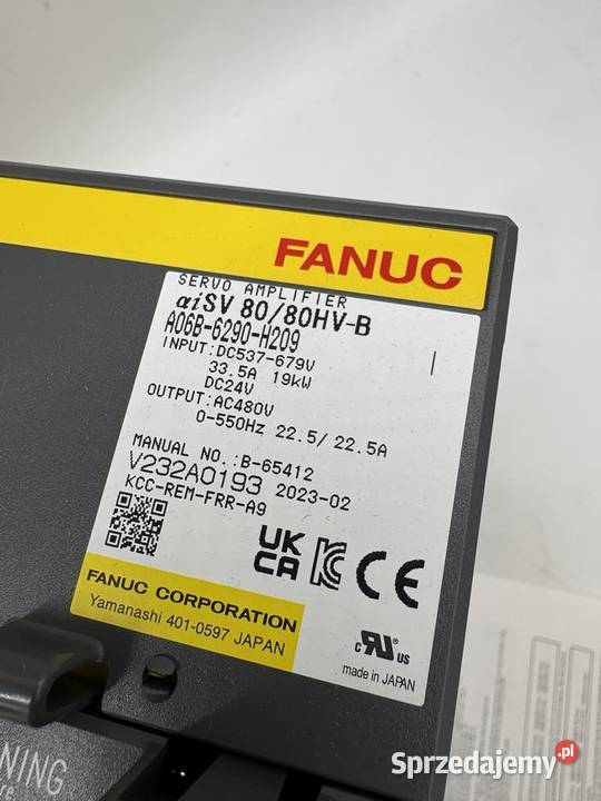Fanuc A06B6290H209 Servo Amplifier Module Warszawa