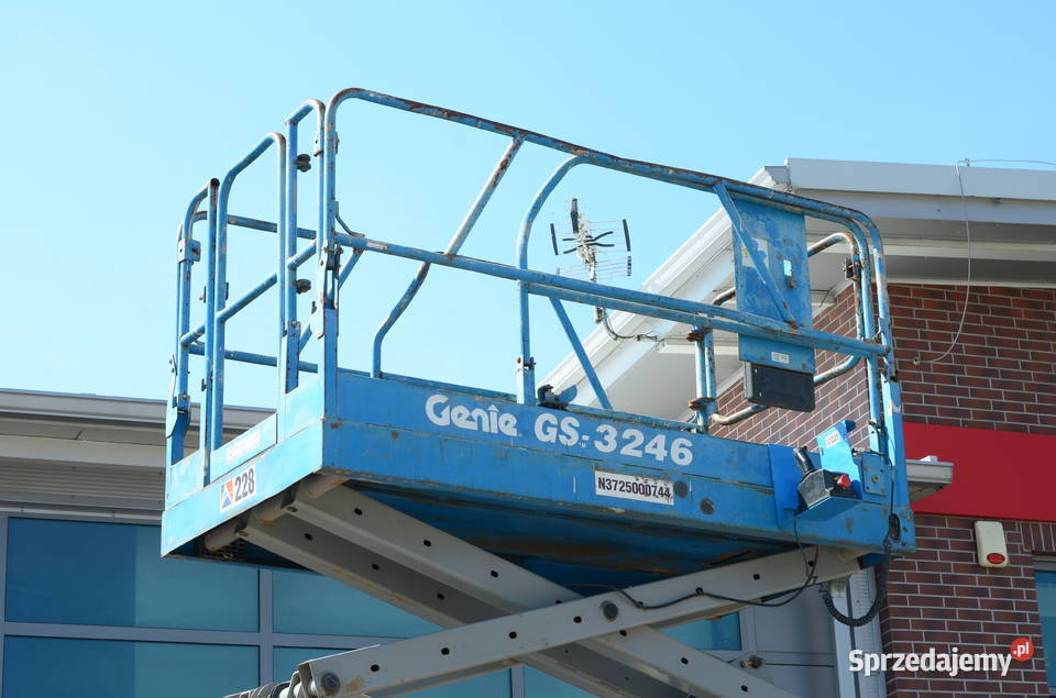 Podnośnik nożycowy GENIE GS 3246 228 pełny VAT