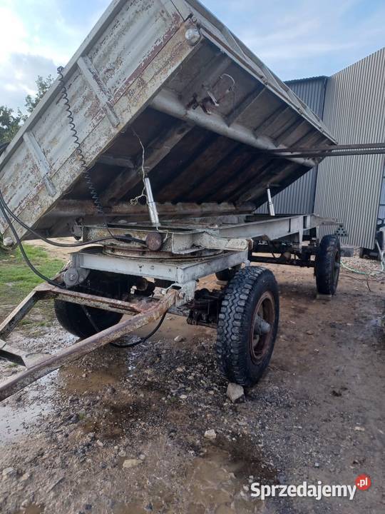 Przyczepa wywrotka Brandys Bss p93s Agro Jabłonna Druga