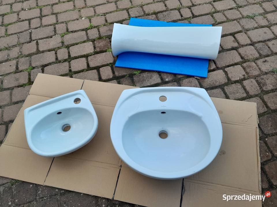 Umywalki łazienkowe 2 sztuki tak zwane sprzedam