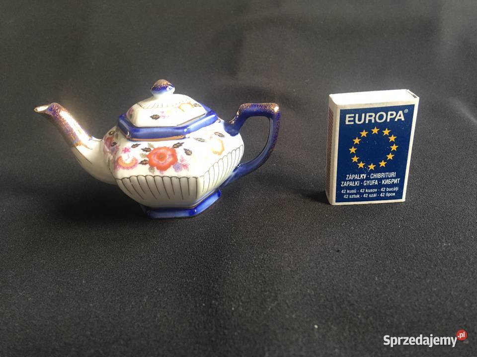 Stary imbryk dzbanek mini porcelana The Queens zachodniopomorskie Kołobrzeg