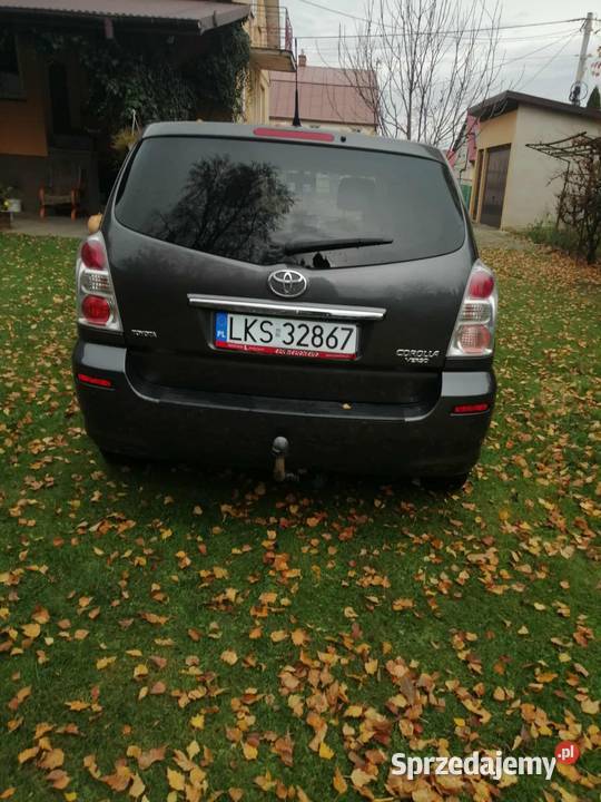 Ładna i Niezawodna Toyota Corolla Verso 18 4/5 Corolla Verso Samochody osobowe Tarnogóra