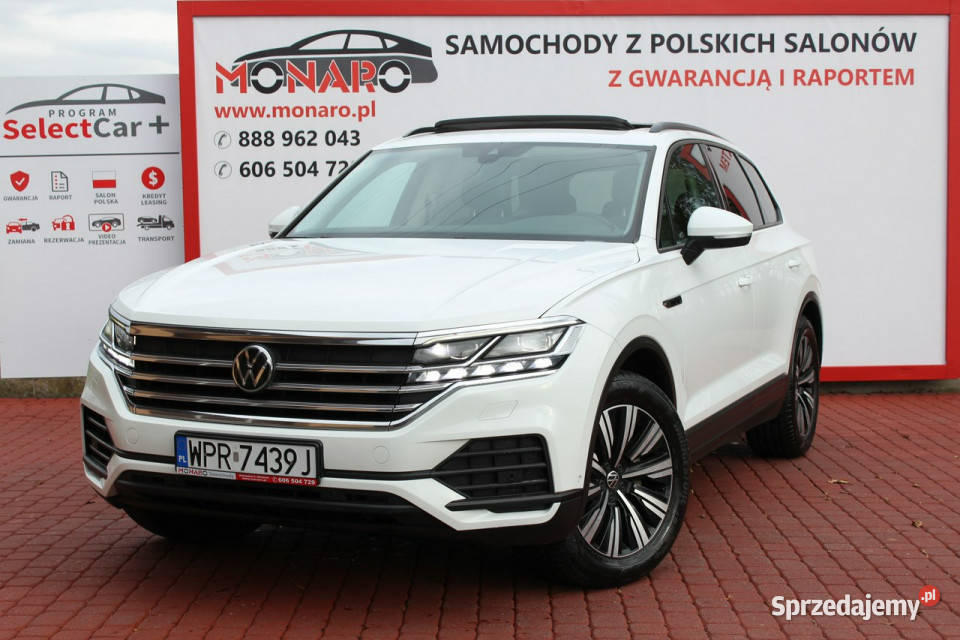 Volkswagen Touareg 30 V6 TDI 4Motion DSG Salon wielofunkcyjna kierownica Włocławek