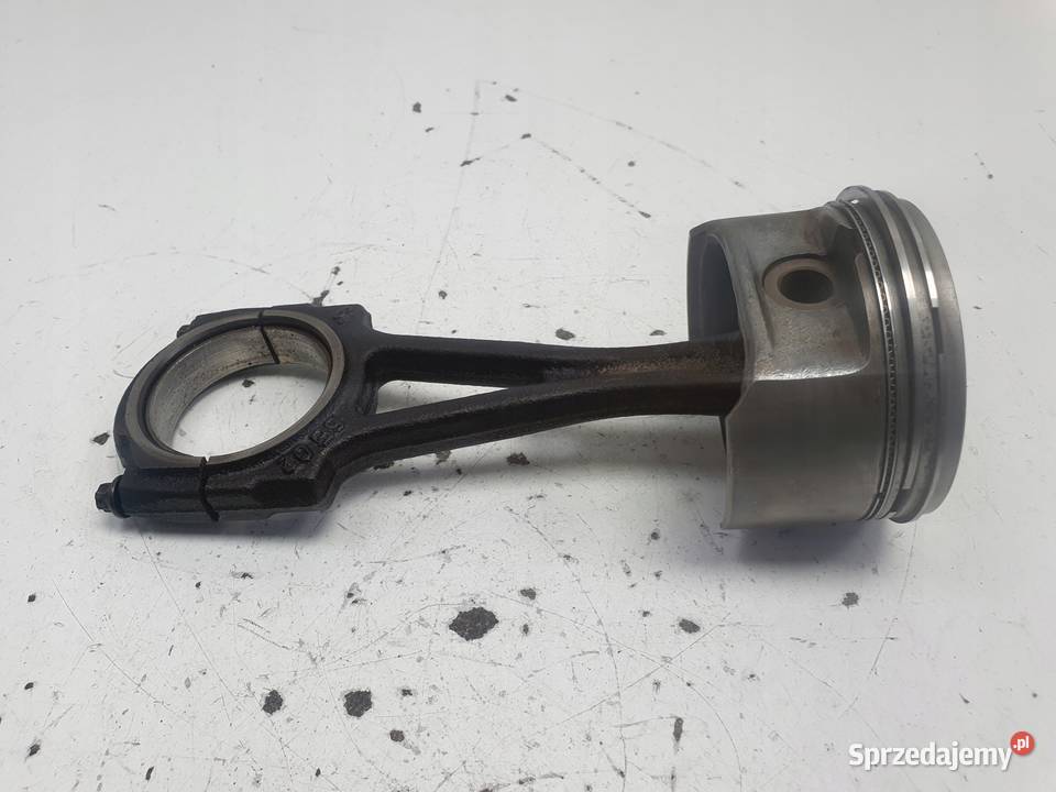 Opel Corsa C 10 12V TŁOK KORBOWÓD Z10XE Blok silnika Rudka