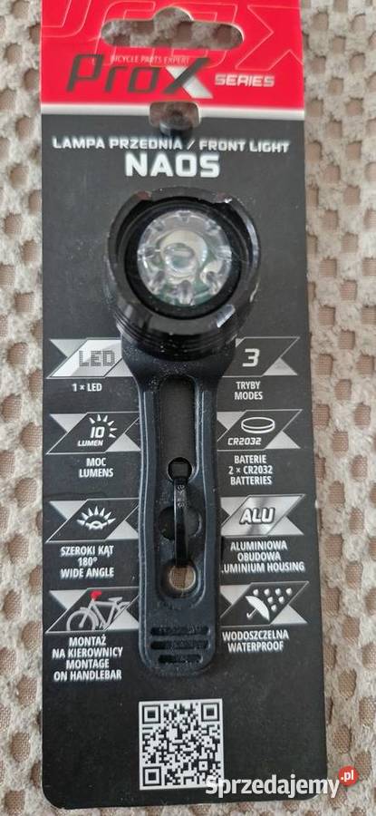 Lampka rowerowa przednia rower Prox NAOS 1Led Kraków