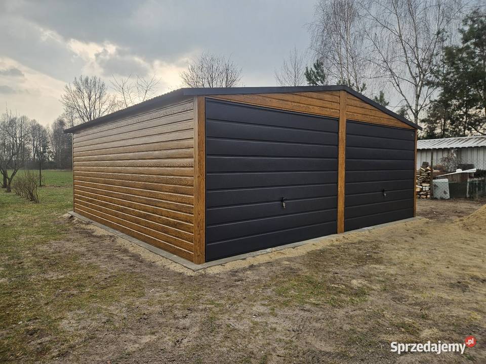 6x6 Garaze Blaszane Garaż Blaszany Blaszak łódzkie Radomsko sprzedam