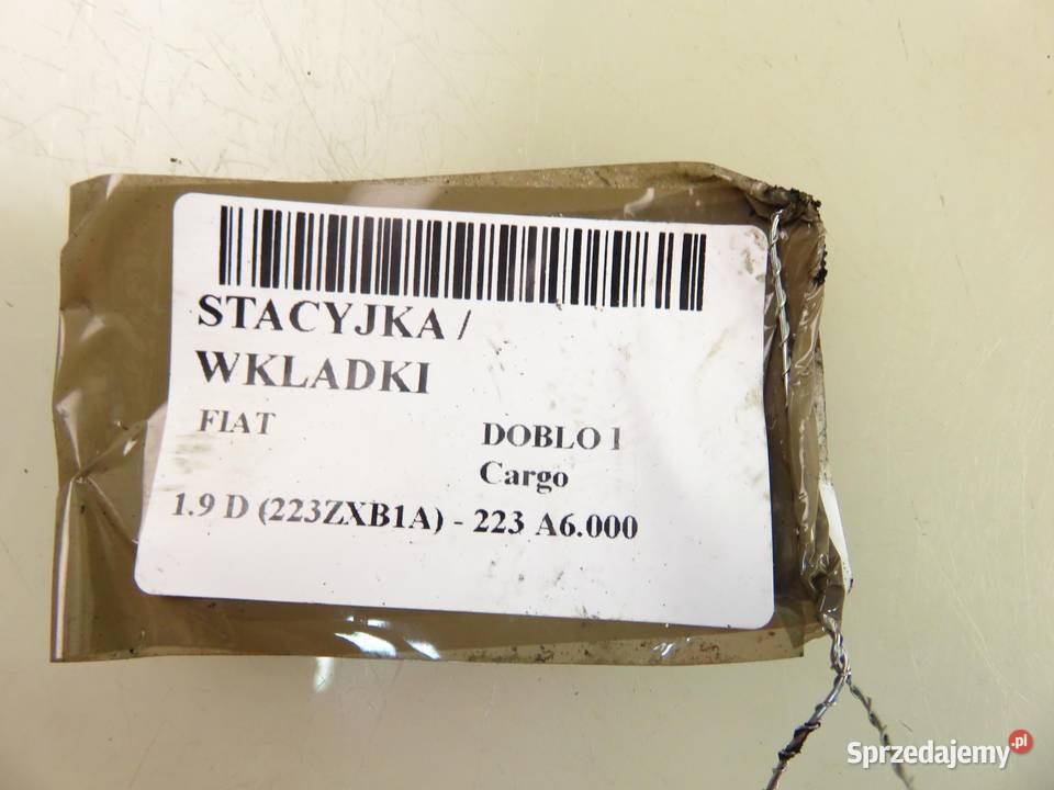STACYJKA FIAT DOBLO I Cargo osobowe małopolskie