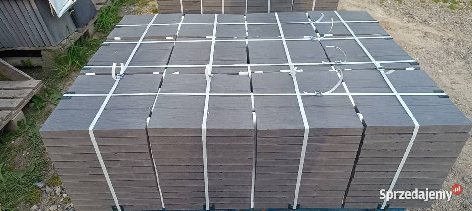 Płytki chodnikowe tarasowe betonowe wzór drewna Pawłów