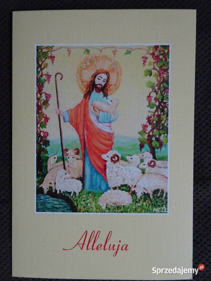 pocztówka wielkanocna Wielka Noc Warszawa