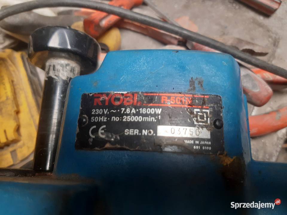 Frezarka górnowrzecionowa ryobi 1600w małopolskie Stary Sącz