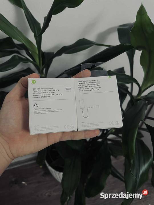 Ładowarka kostka kabel APPLE nowa oryginalna Pozostałe Szczecin