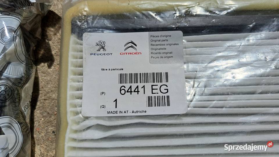 Filtr powietrzakabinowy Renault Citroen Peugeot osobowe wielkopolskie Leszno