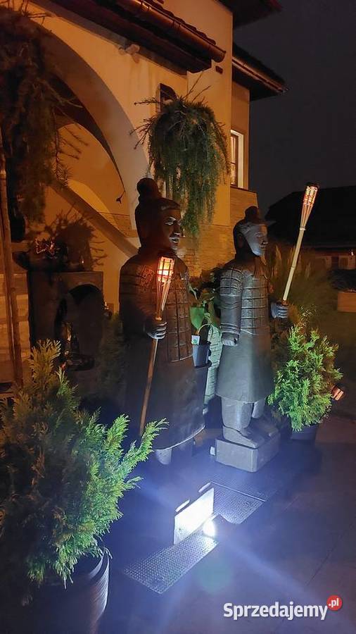 Strażnik z terakoty SAMURAI do ogrodu 160 Wrocław sprzedam