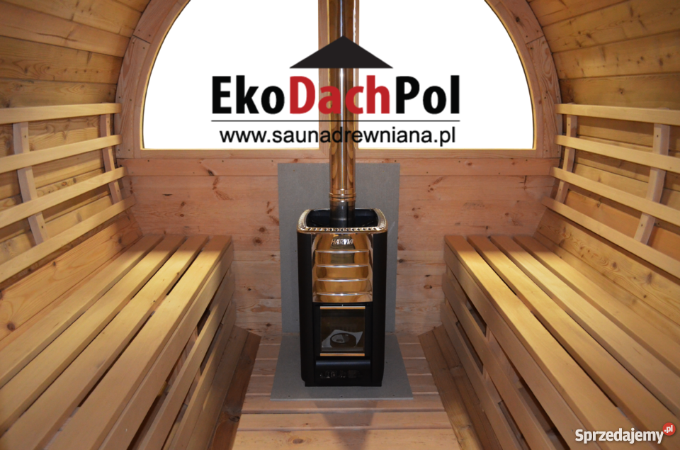 Scandinavian Barrel Sauna Skandynawska Beczka