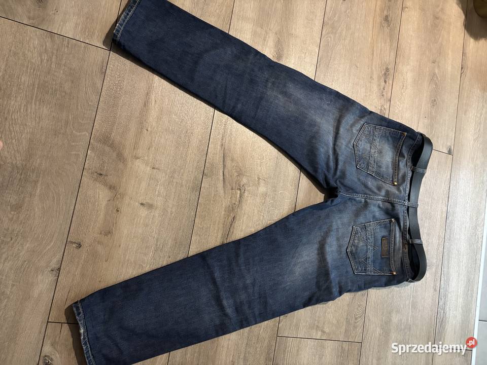 Spodnie męskie Wrangler róż 3432 śląskie Rybnik