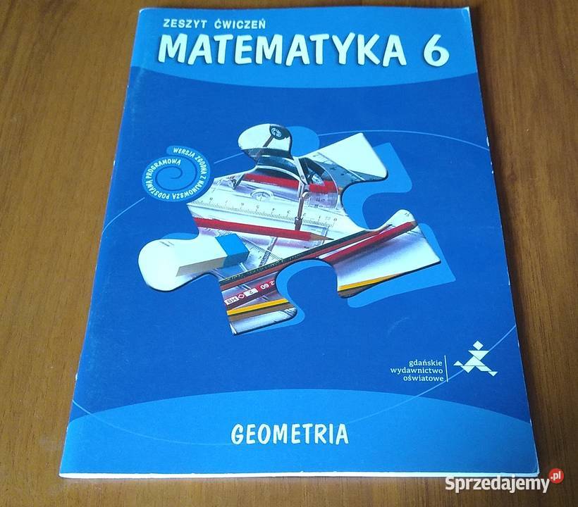 Matematyka z plusem 6 Zeszyt ćwiczeń Geometria Podręczniki Gdańsk