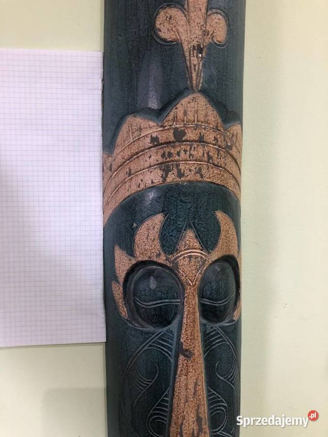 Maska etniczna plemienna Afryka Azja Bali Rękodzieło Kraków
