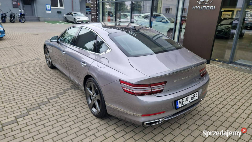 Genesis G80 25T 303 AWD LUXURY VAT23 Pierwszy Samochody osobowe łódzkie Piotrków Trybunalski