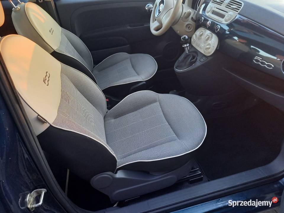 Fiat 500 12 8V Lounge Udokumentowany przebieg wielkopolskie Gutowo Małe