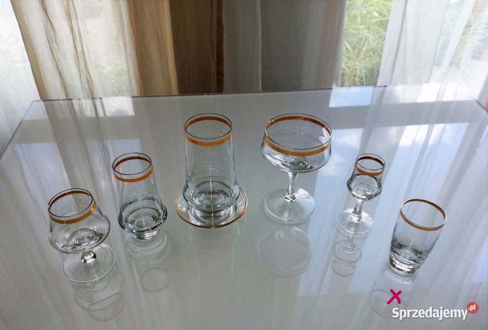 Szkło stołowe KROSNO 5x6 osóbnietypowy kształt Warszawa sprzedam